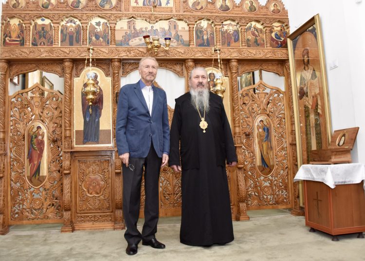 Vizita de onoare a Excelenței Sale, domnul Președinte Emil Constantinescu, la Reședința Mitropolitană din Chișinău