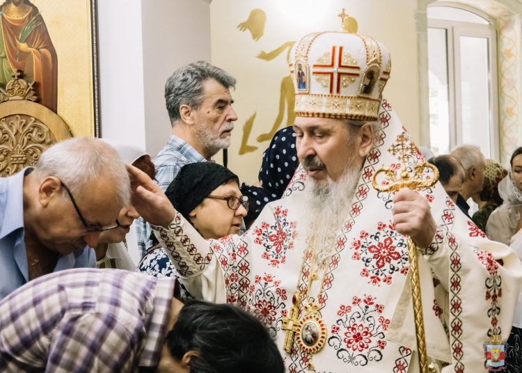 Sfânta Liturghie Arhierească la Paraclisul Mitropolitan din Chișinău, în Duminica a V-a după Rusalii