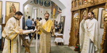 Sfânta Liturghie din Duminica a VI-a după Pogorârea Sfântului Duh (Vindecarea Slăbănogului din Capernaum)