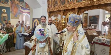 34 de ani de arhierie a ÎPS Părinte Mitropolit PETRU sărbătoriți prin Sfânta Liturghie la Paraclisul Mitropolitan din Chișinău