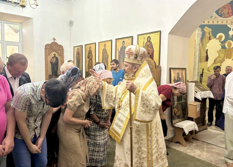 Duminica a 11-a după Rusalii, prăznuită la Paraclisul Mitropolitan „Sfântul Ioan Teologul” din Chișinău, sub ocrotirea Sfinților Mucenici Adrian și Natalia