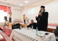 Arhimandritul Nicodim Petre în mijlocul tinerilor din Sipoteni: „Omul duhovnicesc se gândește la veșnicie”