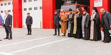 Rugăciune și recunoștință pentru eroii în uniformă: Slujbă specială dedicată pompierilor din Anenii Noi