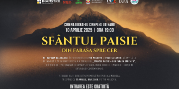 ???? Chișinău, 10 aprilie: Lansarea oficială a serialului „Sfântul Paisie – Din Farasa spre cer”
