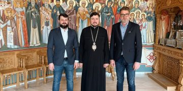 Vizită oficială la Cahul: Ambasadorul României s-a întâlnit cu Episcopul Veniamin al Basarabiei de Sud