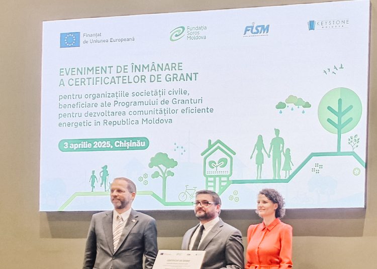 Un nou proiect social și de eficiență energetică, susținut de Uniunea Europeană, implementat de Asociația „Filantropia Creștină” din Orhei