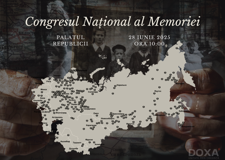 ???? Anunț: Congresul Național al Memoriei – un eveniment dedicat comemorării victimelor represiunilor politice