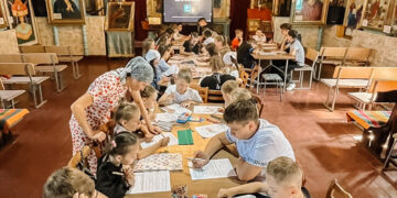 Școala Duminicală din Parohia Ghidighici și-a reluat activitatea: copiii au descoperit frumusețea Cortului Mărturiei