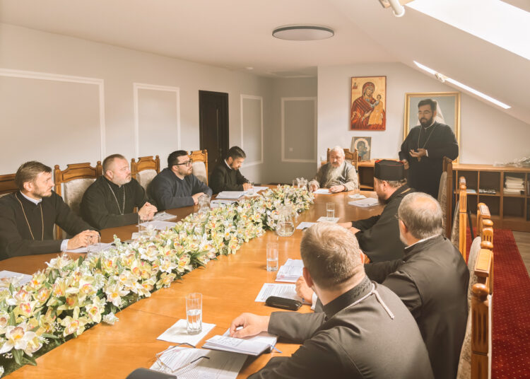 Ședință extinsă a Permanenței Consiliului Eparhial al Arhiepiscopiei Chișinăului