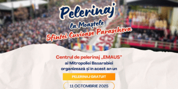 Pelerinaj gratuit la Iași pentru credincioșii din Ungheni, organizat de Centrul de pelerinaj „Emaus” al Mitropoliei Basarabiei