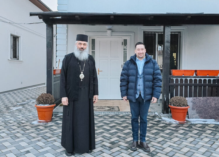 Dialog și cooperare instituțională: Gerantul Interimar al Consulatului României, în vizită la Episcopia de Bălți