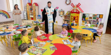 Grădinița Nr. 4 din Cahul, sfințită de Episcopul Basarabiei de Sud după ample lucrări de renovare