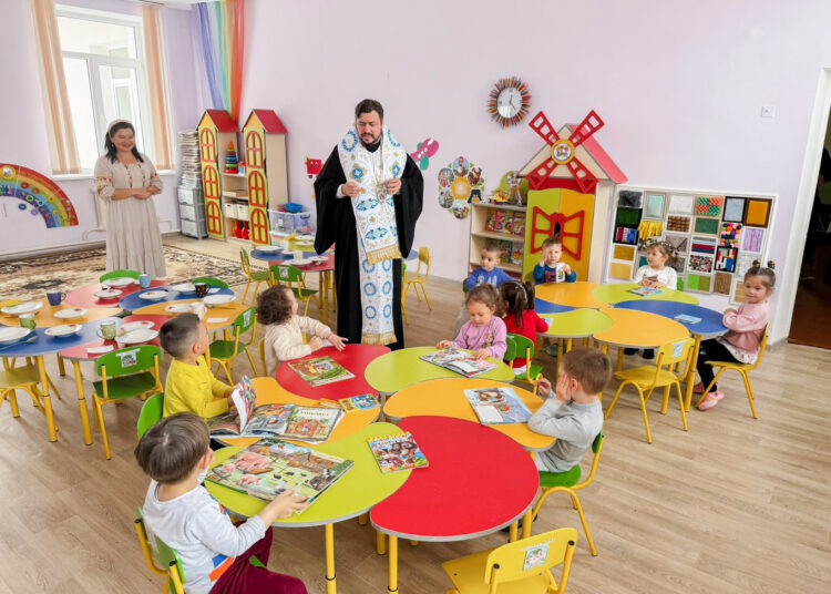 Grădinița Nr. 4 din Cahul, sfințită de Episcopul Basarabiei de Sud după ample lucrări de renovare