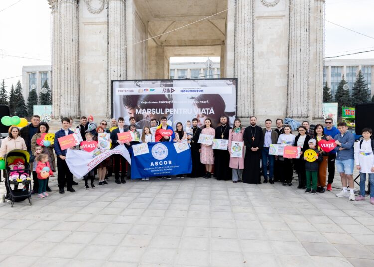 Marșul pentru Viață 2026, va fi organizat la Chișinău sub genericul „Solidaritate pentru amândoi”