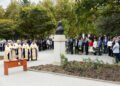 Memoria românească, cinstită prin rugăciune la Chișinău: clericii Arhiepiscopiei Chișinăului au sfințit bustul lui Emanuil Gavriliță