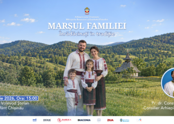 Mitropolia Basarabiei invită familiile creștine la Marșul Familiei „Înrădăcinați în tradiție”